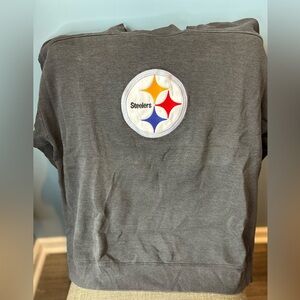 Starter Charcoal Pittsburgh Steelers Sweatshirt, Men’s XL